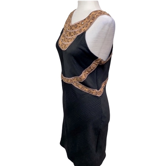 Free People Mirrored Bibbed Neck Dress - Picture 4 of 7